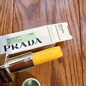 Prada Luxurious Yellow Lip Balm